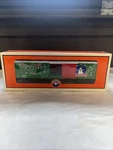 Lionel 6-39398 Christmas Santa's Flyer Green Reefer Car Gauge Train Snowman. Fixed Price $42.00.