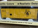 Con-cor Ho Scale 40' Plug Door Box Car Jersey Central Lines Njdx # 1438 Nib. Fixed Price $22.00.