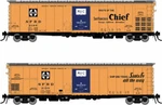 Rapido Ho 52' RR-56 Mechanical Reefer Santa Atsf #2189, 2193, 2195, 156007. Fixed Price $281.98.