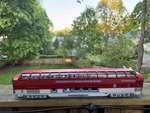 Mth Rock Island 70 Streamlined Scale Vista Dome Passenger Car 20-6712 Ln Ob. Fixed Price $149.00.