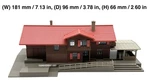 Scale Kato 23-245A European Highland Station Building Nib Glacier Express Rhb. Fixed Price $47.99.
