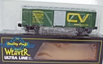 Weaver Scale Ultra Line Cv Central Vermont Box Car 3 Rail Nos. Fixed Price $55.00.
