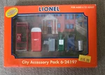 Lionel City Accessory Pack 6-24197. Fixed Price $34.96.