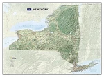 National Geographic: New York Wall (40.5 X 30.25 By Maps. Fixed Price $45.95.