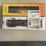 Mth Railking 30-6732 60 Streamlined Illuminated Coach Car Looks New. Fixed Price $42.28.