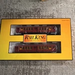 Railking M.t.h. Metropolitan 2-CAR Non-powered Subway Set Gauge Three-rail. Fixed Price $300.00.