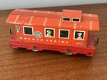 Vtg Wyandotte Toys Scale Hafner Trains Caboose Orange #11021. Fixed Price $18.00.