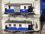 Fleischmann 5053 K + 5054 2 Edelwei Bahnwagen Boxed Rarity. Fixed Price $135.22.