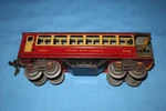 Lionel Pre-war Gauge #1691 Observation Passenger Car. Fixed Price $19.95.