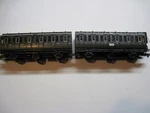 Ho - Marklin 4308 Nostalgic Double Compartment Passenger Cars Of The Drg Nib. Fixed Price $29.95.