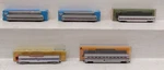Con-cor/trix/model Power Scale Amtrak Assorted Passenger Cars #9354 Ex/box. Fixed Price $28.00.