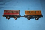 Hornby Meccano #3113 Lms Carriage/passenger & Lner Guard. Fixed Price $35.95.