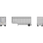 Athearn Ho Scale Rtr 28' Drop Sill Trailer,ups/no Shield #299649. Fixed Price $33.95.