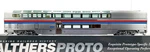 Ho Walthers Proto 920-13322 85' Budd Hi-level Sky Lounge Amtrak Phase. Fixed Price $249.99.