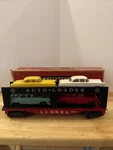 Vintage Lionel 6414 Evan Auto Loader Train W/ Cars - Damaged Box. Fixed Price $50.00.