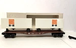 Vintage 1976 Lionel 9212 Lcca Seaboard Coast Line "scl" Flatcar W/ Trailers. Fixed Price $15.00.