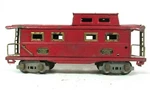 American Flyer Lines 3211 Red Caboose Scale Pre War Model Freight Train B70-6. Fixed Price $25.00.