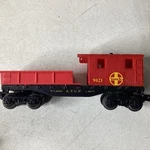 Lionel Gauge Santa Fe Work Caboose #9021. Fixed Price $25.49.