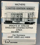Walthers 932-9068 Brach Airslide Covered Hopper Pack Ltd HO4068. Fixed Price $38.71.