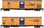 Rapido Ho 52' RR-56 Mechanical Reefer Santa Atsf #2217, 2219, 2221, 156009. Fixed Price $281.98.