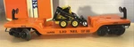 Lionel 6-16958 Flatcar W/an Ertl Holland Loader/orange-new In Box. Fixed Price $25.99.