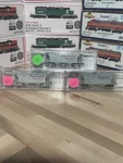Micro-trains Line Scale PS-2 2-BAY Covered Hopper Gray Sp & Wp Lot 3. Fixed Price $70.00.