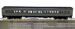 Ho Walthers 932-10105 Heavyweight Paired Window Coach Union Pacific Lighted Pass. Fixed Price $119.99.