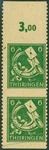 Germany Post Wwii Soviet Zones Thueringen Mnh Imperf Horizontal Error Pair 49973. Fixed Price $194.56.