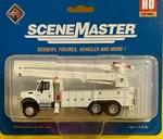 Scenemaster 949-11753 Ho International 7600 Utility Truck White W/bucket Lift. Fixed Price $19.99.