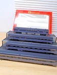 Rivarossi Ho Grey 4 Passenger Car Set Rpo+roomette+duplex Sleeper+obs Mib. Fixed Price $109.99.