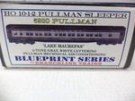 Branchline Ho 10-1-2 Sleeper, Pullman Lake Maurepas'. Fixed Price $59.99.