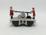 Lionel 6-38853 Gauge Santa Mrs. Claus Handcar Ex. Fixed Price $35.19.