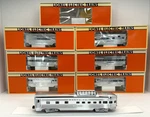 Lionel Santa Fe Aluminum 7 Car Passenger Set Used 6-19109 19113 19128 19138%. Fixed Price $521.99.
