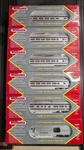 Williams Set Of Five 60FT Pennsylvania Streamline Passenger Cars & 2530 Rea-nib. Fixed Price $250.00.