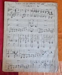 Harlem Nyc Original Music Score Eddie Williams Blues Inscribed Signed 4 Page. Fixed Price $3497.55.