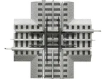 Lionel 6-12019 Fastrack 90-DEGREE Crossover Gauge Scale Squeaky's Trains. Fixed Price $29.98.