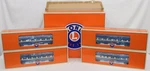 Lionel 6-25655 Blue Comet Passenger Heavyweight Set Cnj C-8 4 Cars Sealed Inside. Fixed Price $649.95.