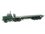 Trident Ho Military Us/nato Heavy Truck M915 3-AXLE Tractor M872 Flatbed Trailer. Fixed Price $49.05.