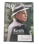 Rolling Stone Magazine #1246 Keith All Down The Line October 2015 - Box Xyz. Fixed Price $12.95.