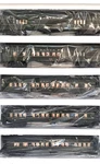 Williams Ga Santa Fe Madison Style Passenger Car Set #2523 - New. Fixed Price $239.00.