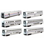 Kato 10-1789 Amtrak Superliner Phase Vi 6-UNIT Bookcase Set Scale. Fixed Price $149.99.
