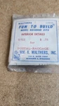 Walthers Ho Postal Baggage Interior Details U722. Fixed Price $18.99.