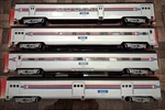 Ihc Premier Series 8 Car Amtrak Passenger Set And Athearn Diesel Locomotive Ho. Fixed Price $150.00.