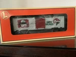 Lionel Box Car Rare Holiday Limited Edition Vapor Records #6-26208-NIB. Fixed Price $14.95.