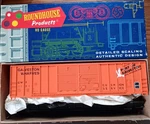 Roundhouse Gwf Port Galveston Wharves 50' Dd Box Car Nos 1101. Fixed Price $20.00.