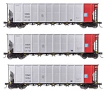 Walthers 910-56873 Comx 50' RD-4 Hopper Rtr #9013, #9094, #9100 (set Of 3). Fixed Price $107.10.