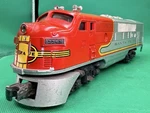 Lionel 2243 Santafe F3 Diesel Locomotive Postwar Gauge Runs Smoothly Working. Fixed Price $139.99.