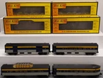 Mth 30-6141 C&o Railking O-27 Streamlined Passenger Car (set Of 4) Nib. Fixed Price $214.99.