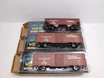 Weaver Gauge Illinois Central Box Cars & Hopper - 2 Rail. Fixed Price $100.00.