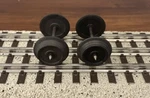 2 Lionel Metal Wheels & Axles Sets! Gauge Scale 3-RAIL Part Mth Atlas Weaver. Fixed Price $8.95.